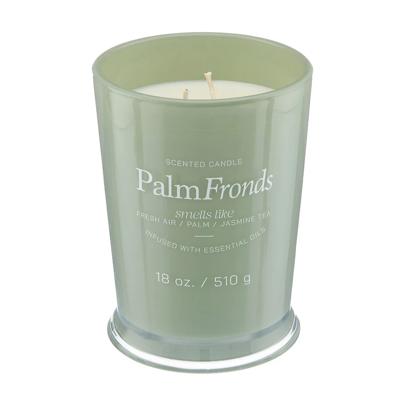 Scented Candle, Palm Fronds, 18 oz