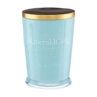 Scented Candle, Emerald Coast, 18 oz