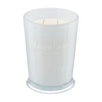 Scented Candle, Linen Luster, 18 oz