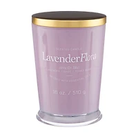 Scented Candle, Lavender Flora, 18 oz