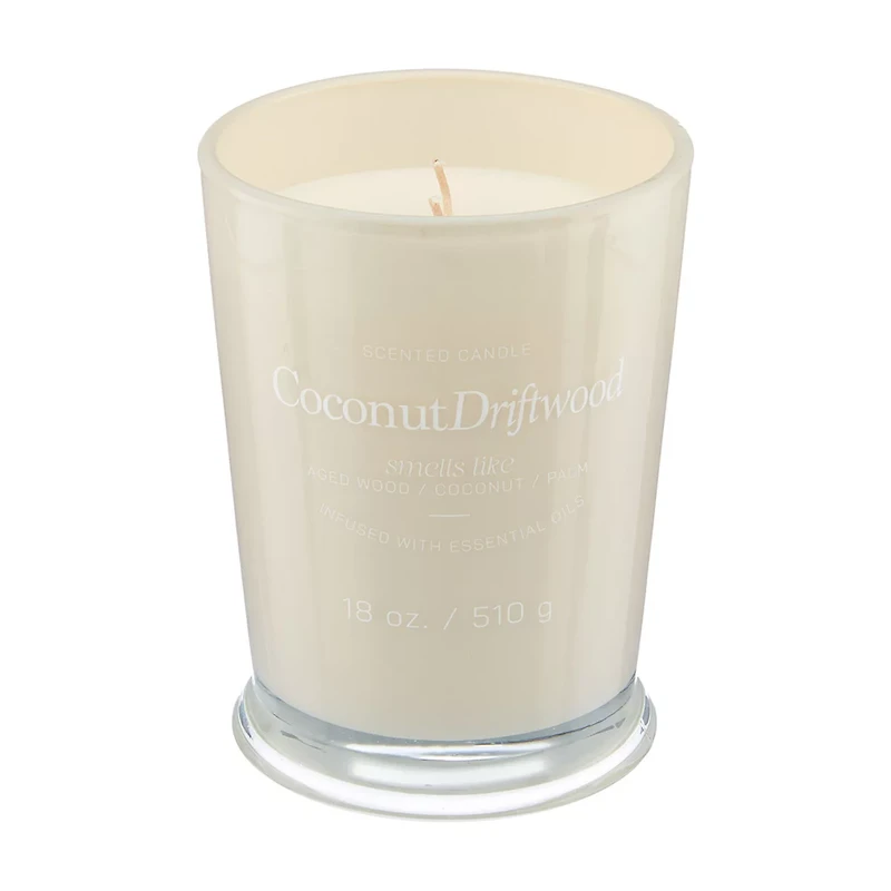 Scented Candle, Coconut Driftwood, 18 oz