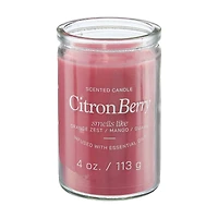 Scented Candle, Citron Berry, 4 oz