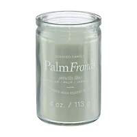 Scented Candle, Palm Fronds, 4 oz