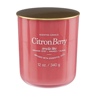 Scented Candle, Citron Berry