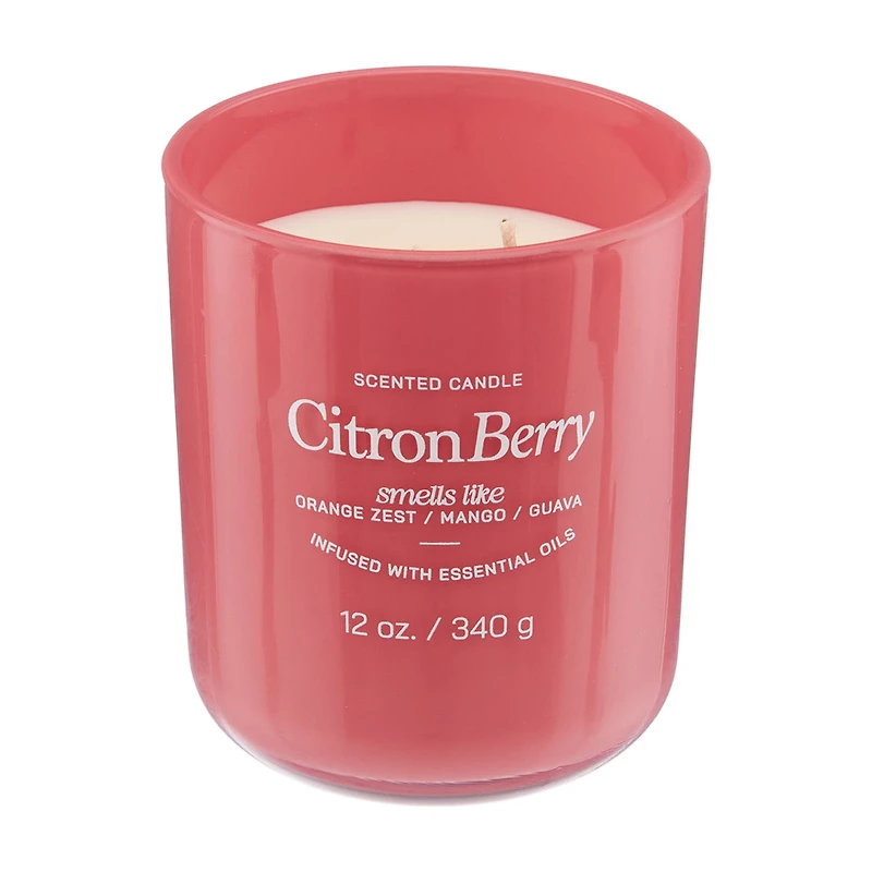 Scented Candle, Citron Berry