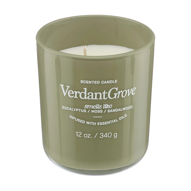 Scented Candle, Frosty Verdant Grove