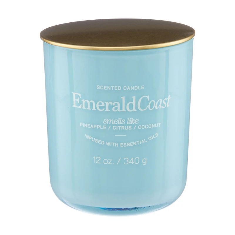 Scented Candle, Emerald Coast