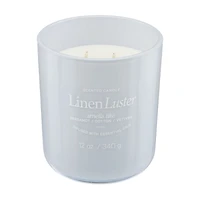Scented Candle, Linen Luster