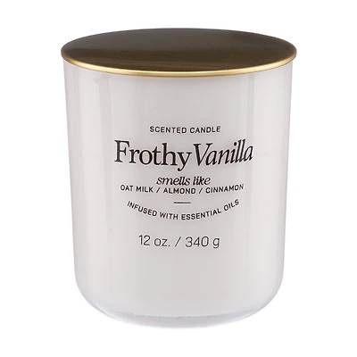 Scented Candle, Frosty Vanilla