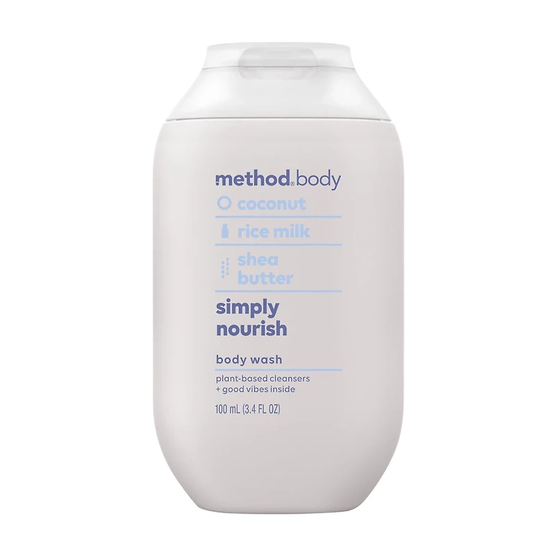Method Body Wash, Simply Nourish, 3.4 fl oz