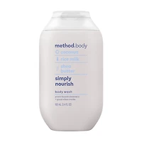 Method Body Wash, Simply Nourish, 3.4 fl oz