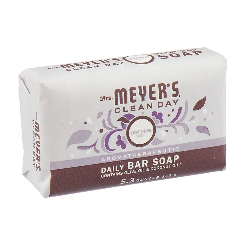 Mrs. Meyer's Clean Day Daily Bar Soap, Lavender, 5.3 oz