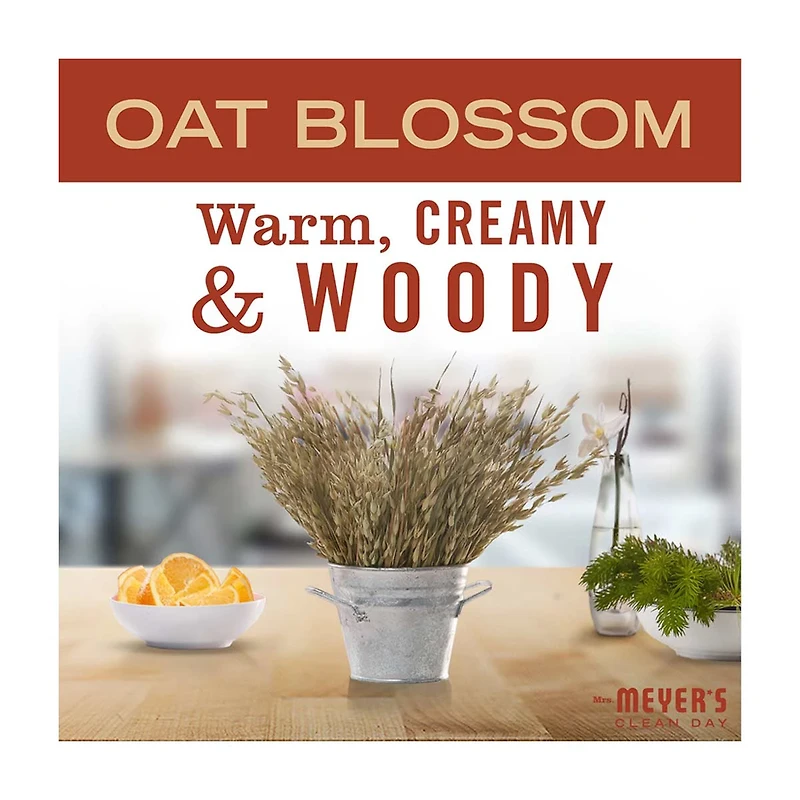Mrs. Meyer's Clean Day Body Wash, Oat Blossom Scent, 16 oz