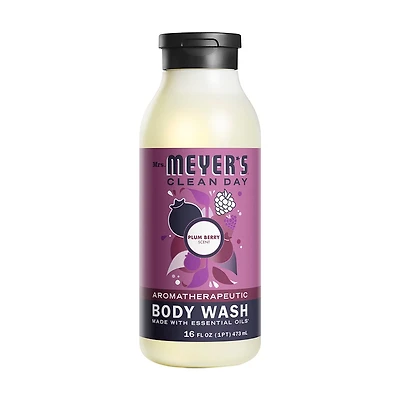 Mrs. Meyer's Clean Day Body Wash, Plum Berry, 16 fl oz