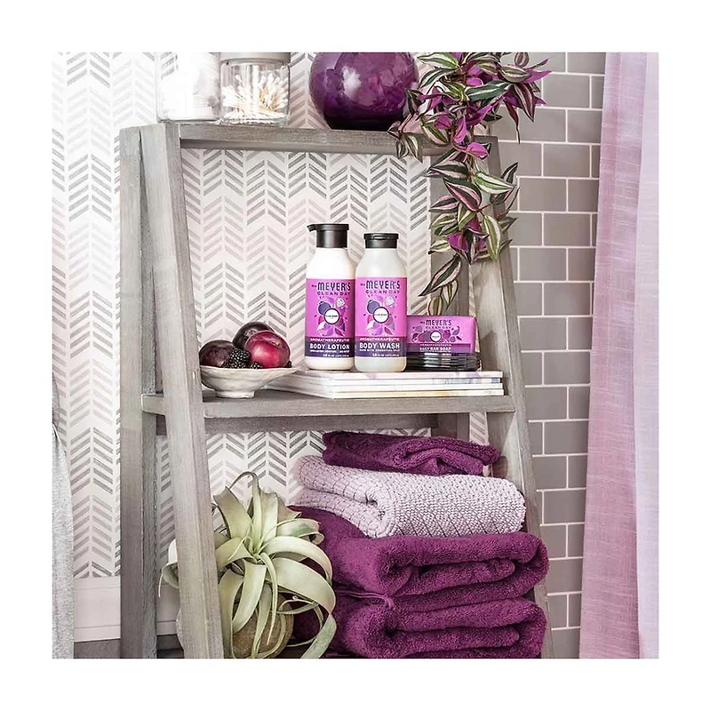 Mrs. Meyer's Clean Day Body Wash, Plum Berry, 16 fl oz