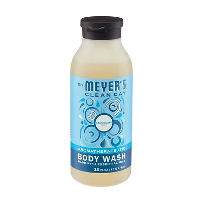 Mrs. Meyer's Clean Day Body Wash, Rain Water Scent, 16 oz