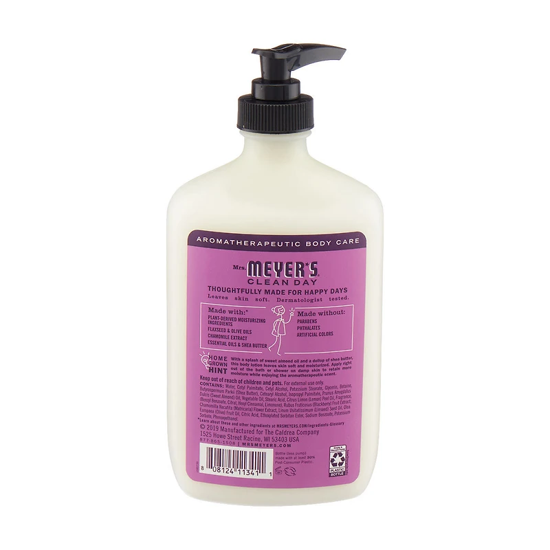 Mrs. Meyer's Clean Day Body Lotion, Plum Berry Scent, 15.5 oz