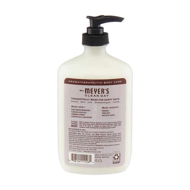 Mrs. Meyer's Clean Day Body Lotion, Lavender Scent, 15.5 oz