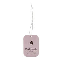 Car Freshener Frothy Vanilla Scent