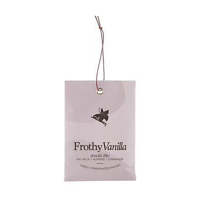 Highly Fragranced Sachet, Frothy Vanilla Scent