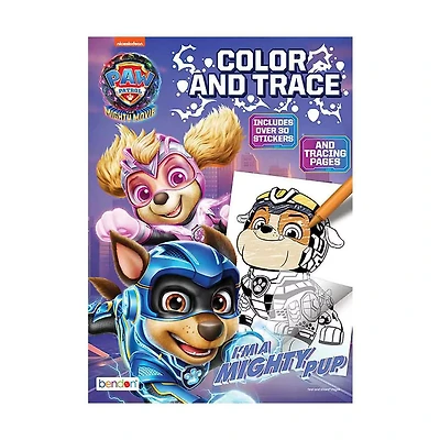 Bendon Multicharacter Color and Trace Activity Book, Assorted