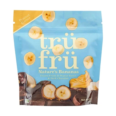 Trufru Banana, Dark Chocolate & Peanut Butter, 8 oz