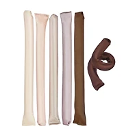 MHB (Must-Have Beauty) 6pc Satin Curling Rods For Heatless Curls