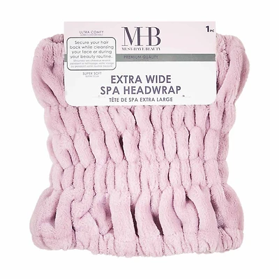 MHB (Must-Have Beauty) Extra Wide Microfiber Spa Headwrap