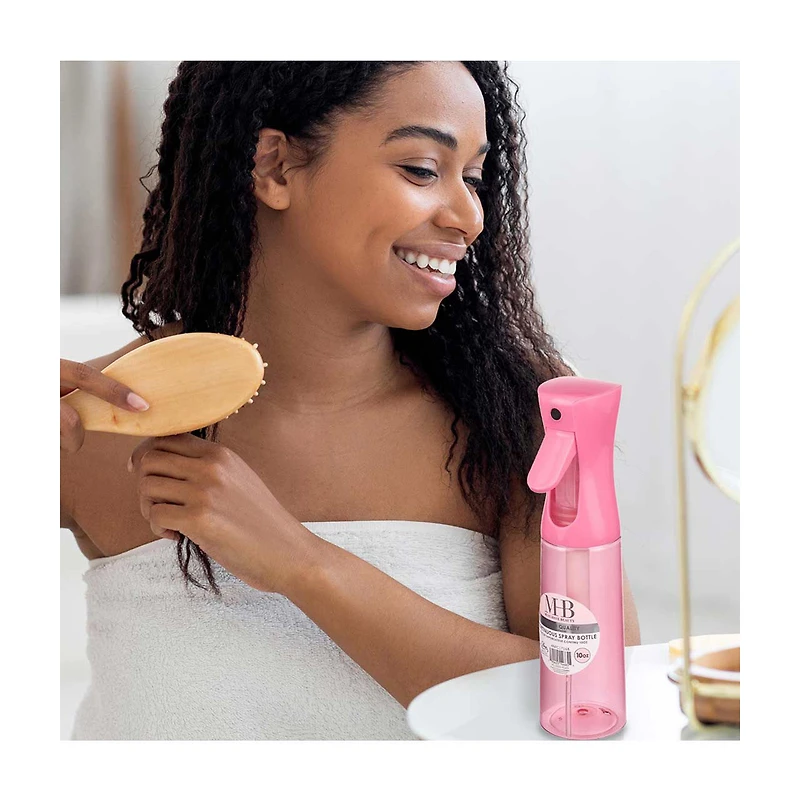 MHB (Must-Have Beauty) Spray Bottle - 10 oz Continuous Water Mister Bottle