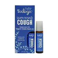 Oilogic Baby Stuffy Nose & Cough Essential Oil Vapor Chest Roll-On, 2 fl oz
