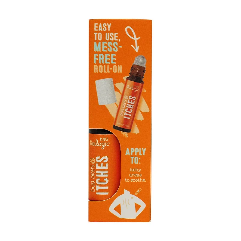 Oilogic Kids Bug Bites & Itches Essential Oil Roll-On, 3 fl oz