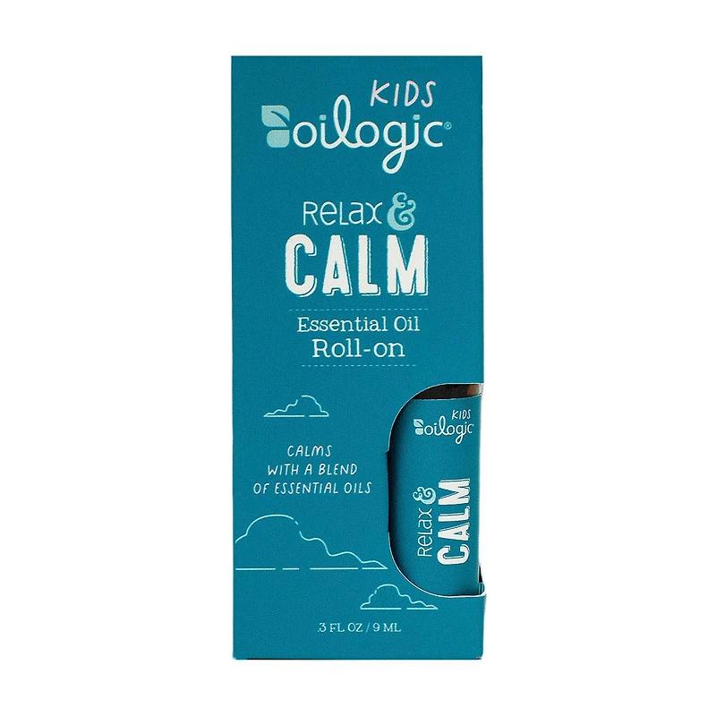 Oilogic Kids Relax & Calm Essential Oil Roll-On, 0.3 fl oz