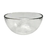 Hammered Glass Bowl
