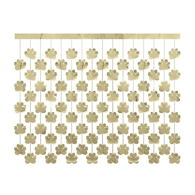 Pawty Animals Golden Paw Print Party Wall Backdrop