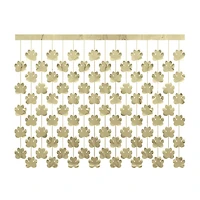 Pawty Animals Golden Paw Print Party Wall Backdrop