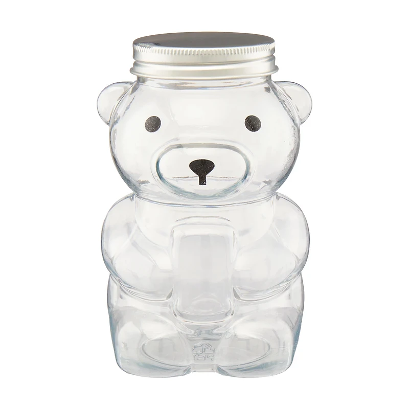 Bear-Shaped Jar with Lid