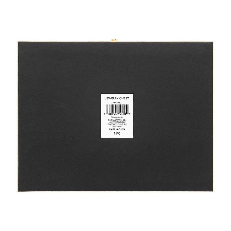 Jewelry Chest of Drawers with Key, Large