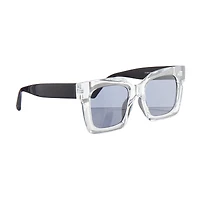 Eyedology Frame Sunglasses, Black and White