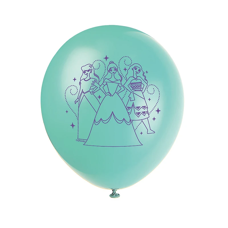 Disney Princess Latex Party Balloons, 12 in