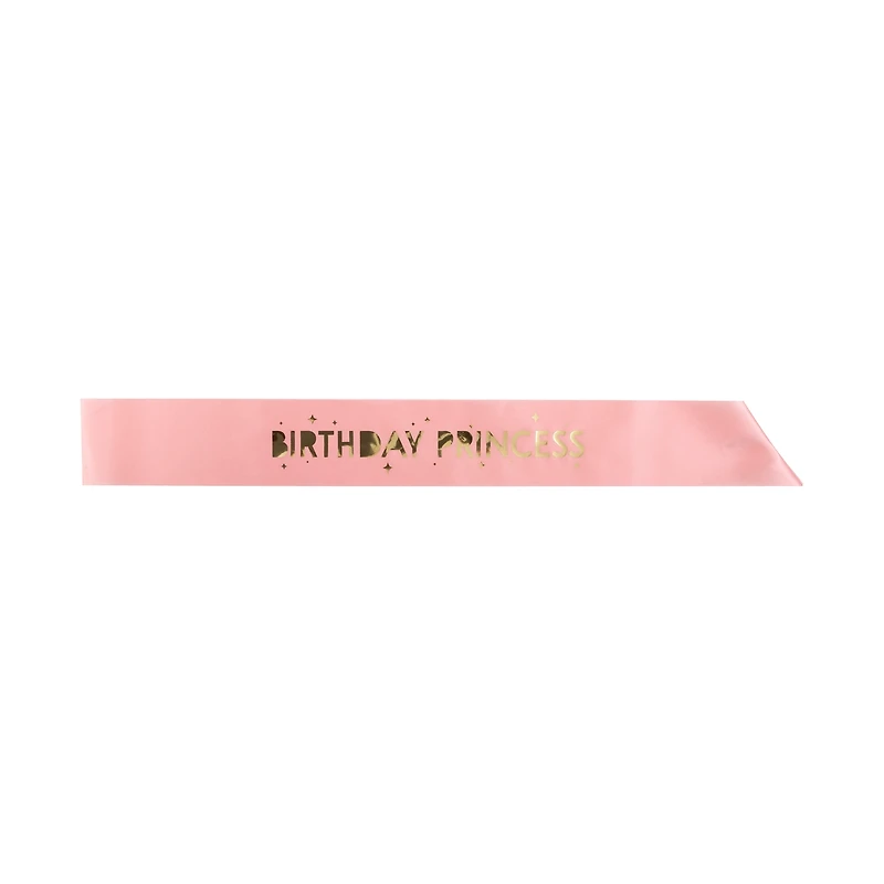 Disney Princess Birthday Sash