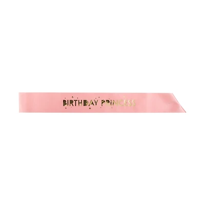 Disney Princess Birthday Sash