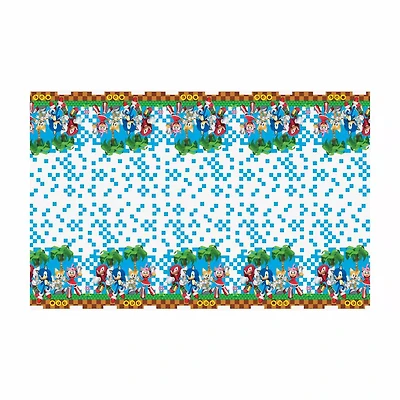 Sonic Party Table Cover, 54 in x 84 in