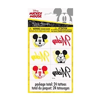 Disney Mickey Mouse Tattoos, 24 ct