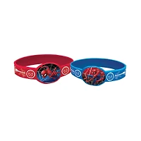 Spiderman Party Favor Bracelets, 4 pk
