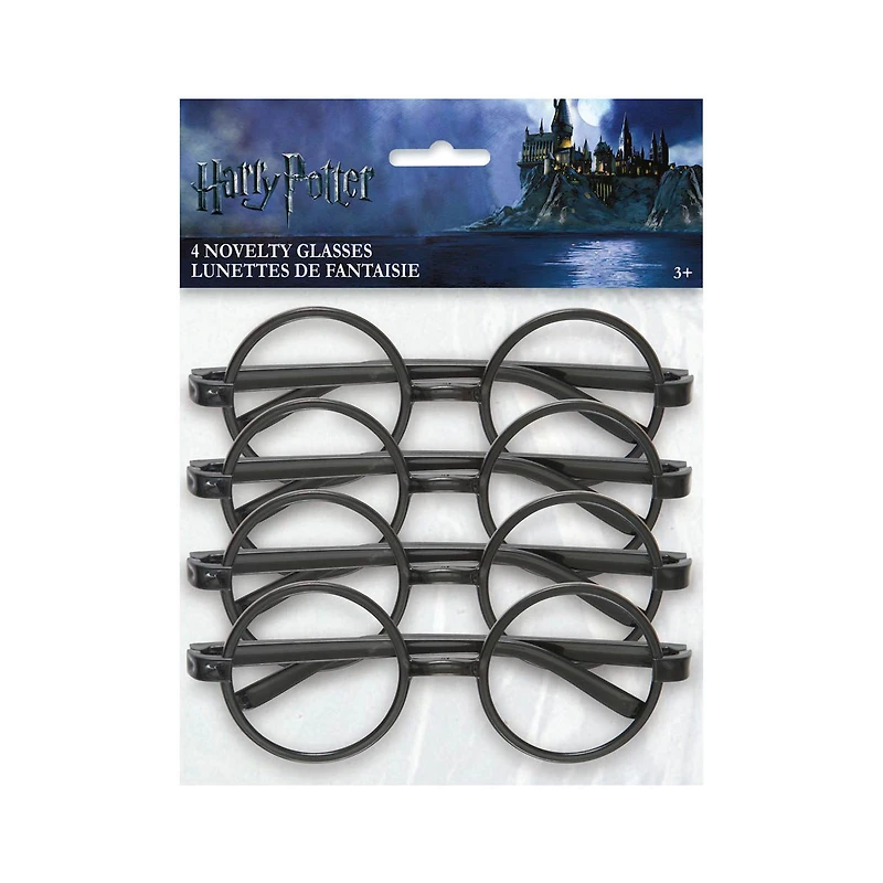 Harry Potter Party Favor Glasses, 4 pk