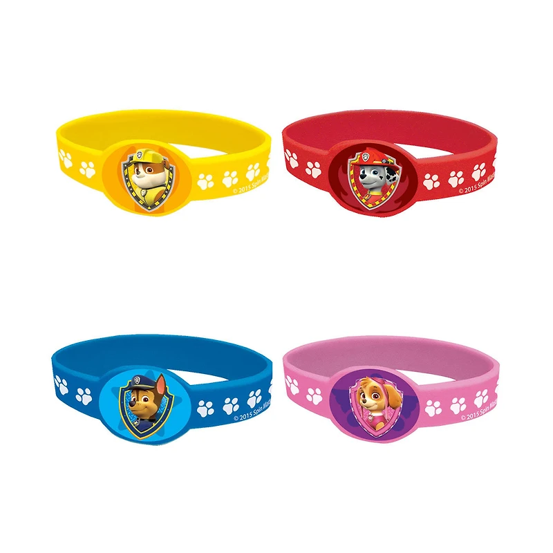 Paw Patrol Party Favor Bracelets, 4 ct