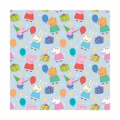 Peppa Pig Gift Wrapping Paper, 30 in x 5 ft
