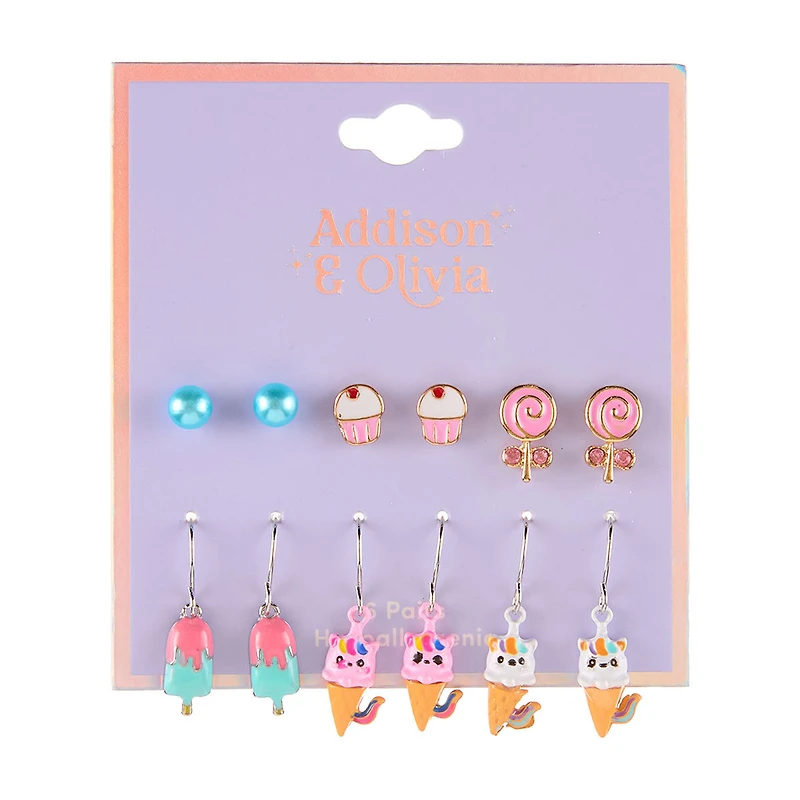 Ice Cream Multi Earring Set