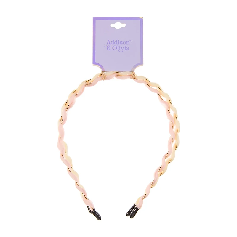 Addison & Olivia Wavy Fabric Headbands, 2 ct