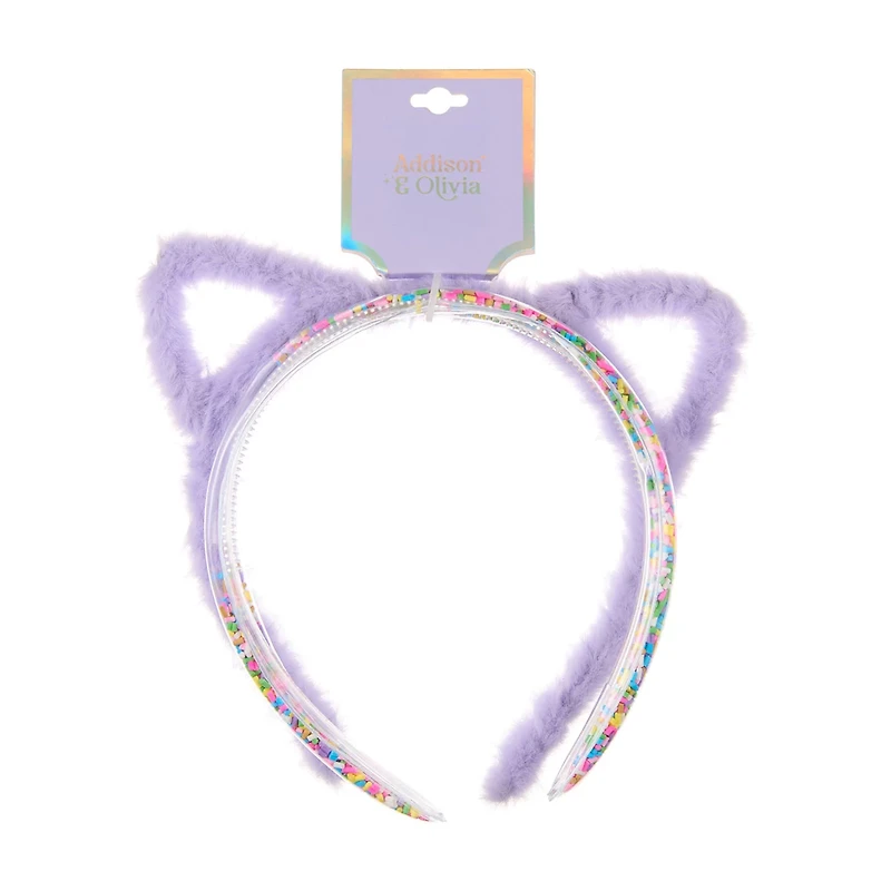 Addison & Olivia Cat Ears Headband, 2 ct